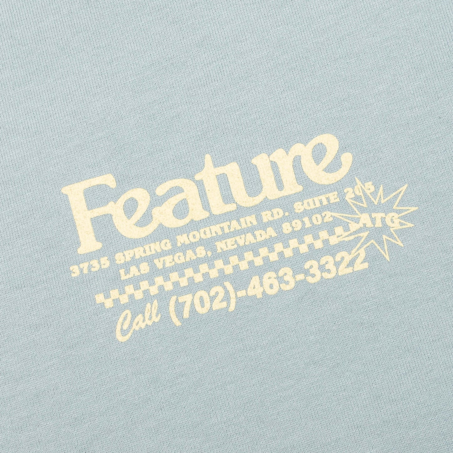 Town Ad Tee - Goblin Blue