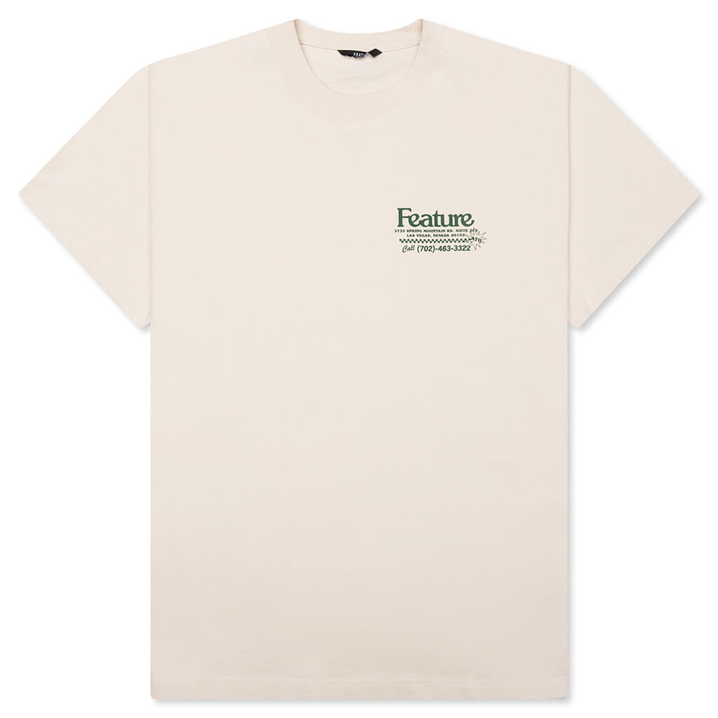 Town Ad Tee - Oatmeal