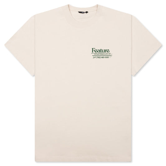 Town Ad Tee - Oatmeal