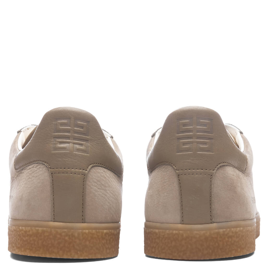 Town Nubuck and Leather Sneakers - Khaki