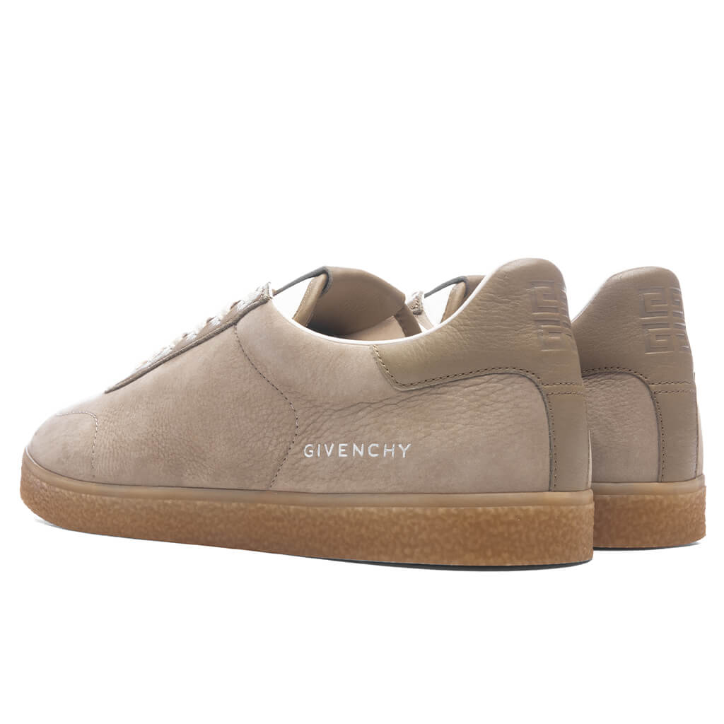 Town Nubuck and Leather Sneakers - Khaki