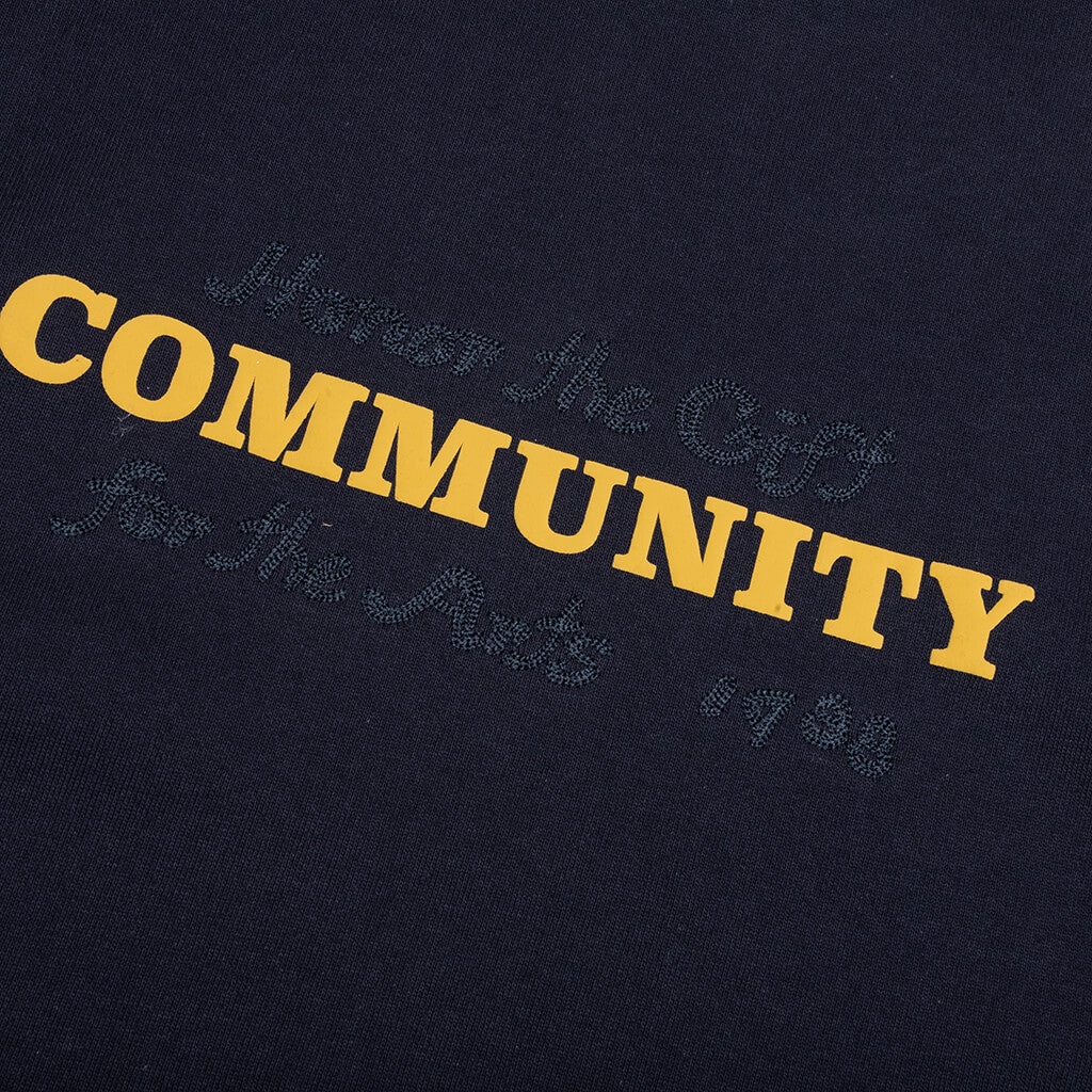 Track Crewneck - Navy