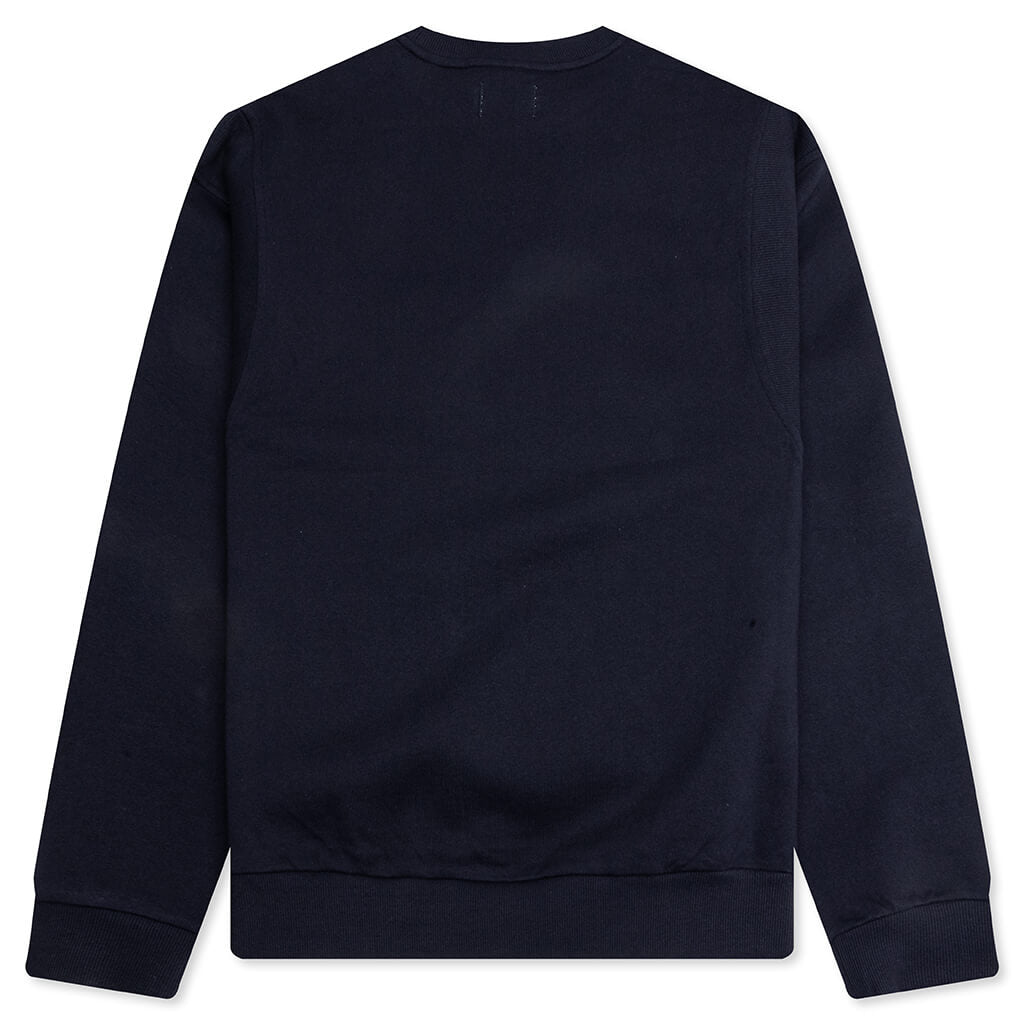Track Crewneck - Navy