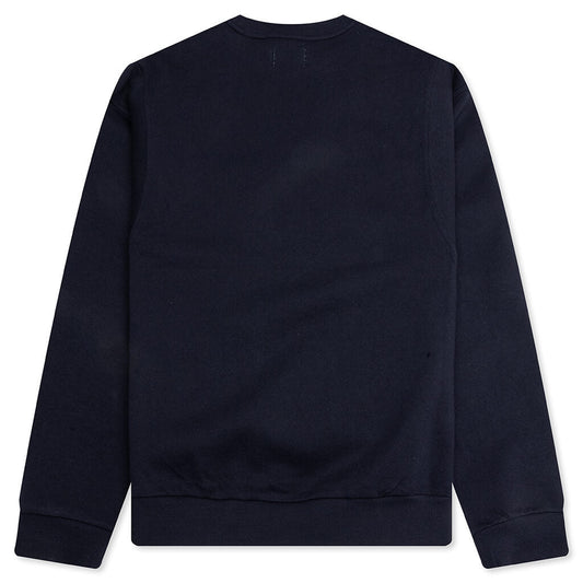 Track Crewneck - Navy