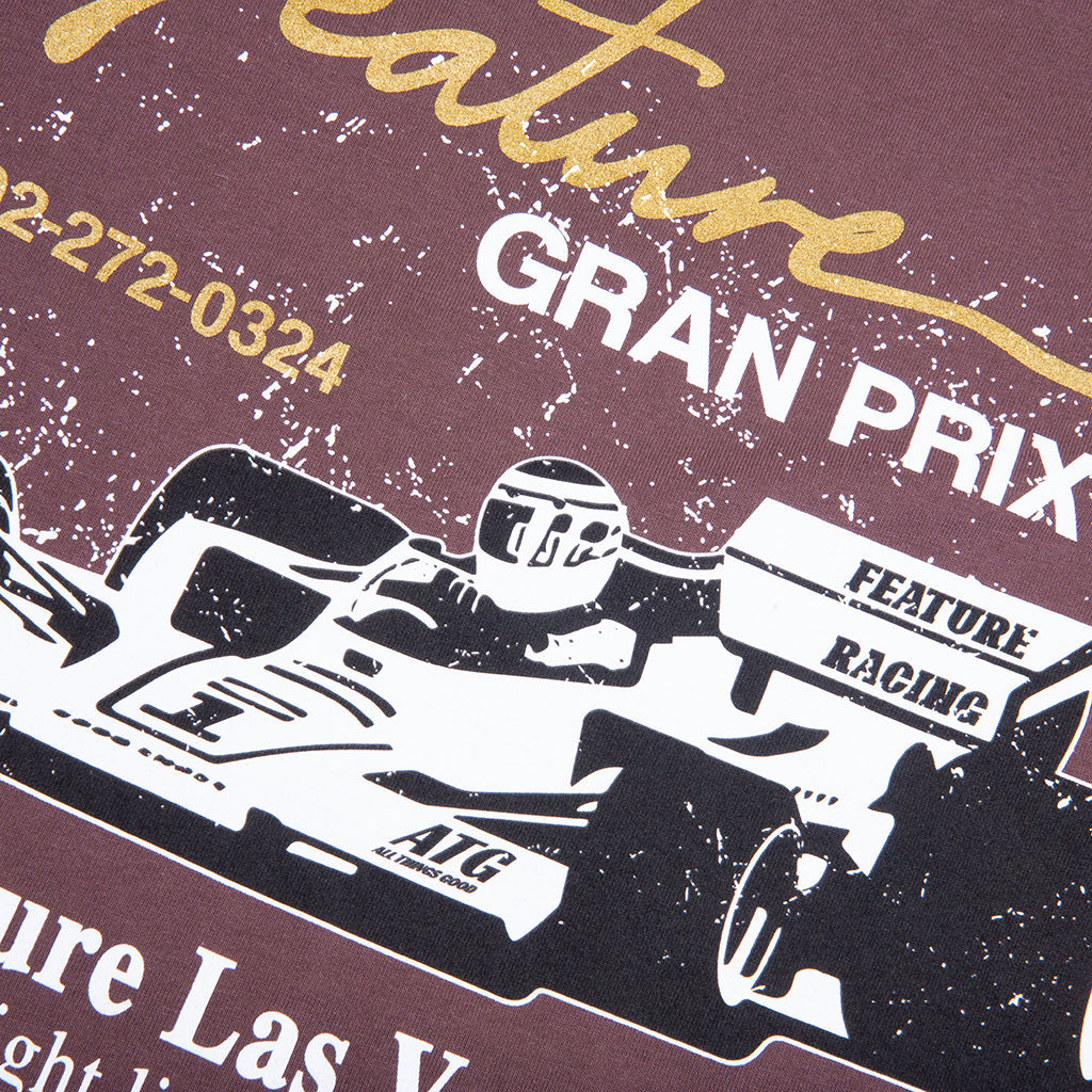 Trackside Tee - Huckleberry