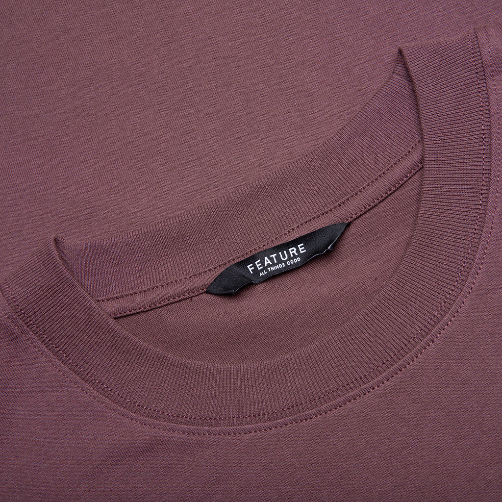 Trackside Tee - Huckleberry