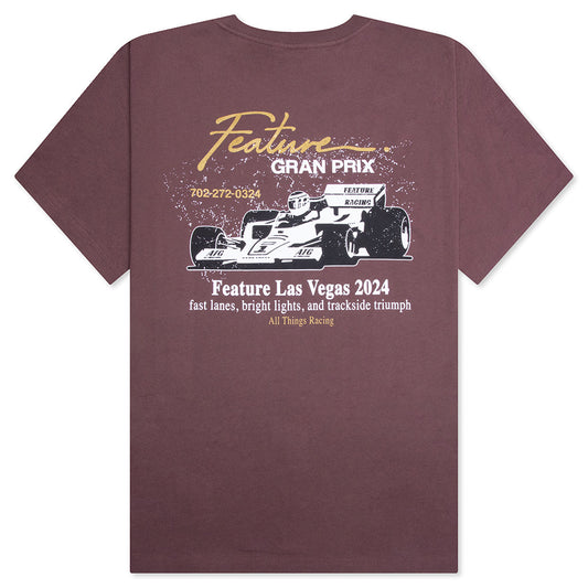 Trackside Tee - Huckleberry