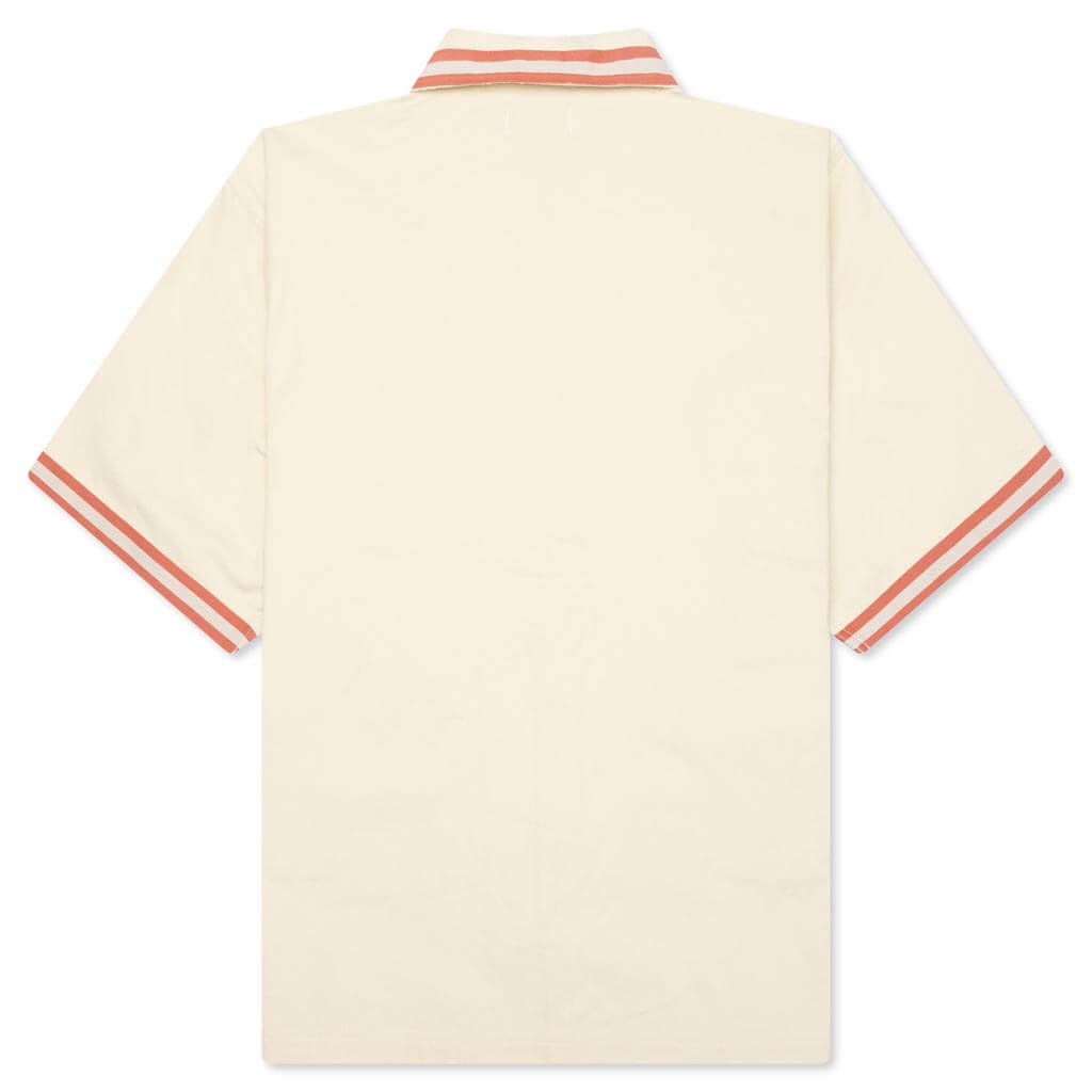 Tradition S/S Snap Up - Bone