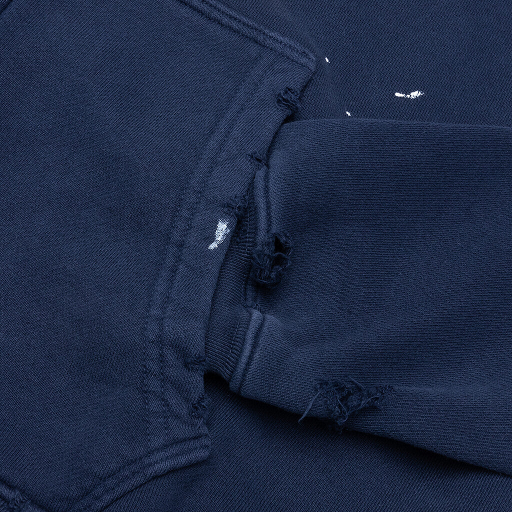 Treatment Center Zip Hooded Sweatshirt - Navy