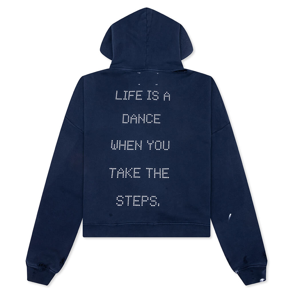 Treatment Center Zip Hooded Sweatshirt - Navy