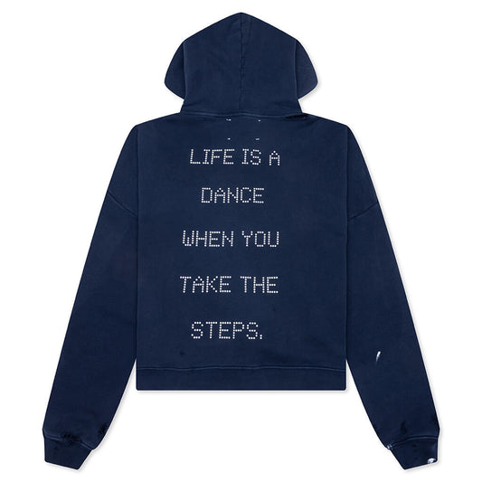 Treatment Center Zip Hooded Sweatshirt - Navy