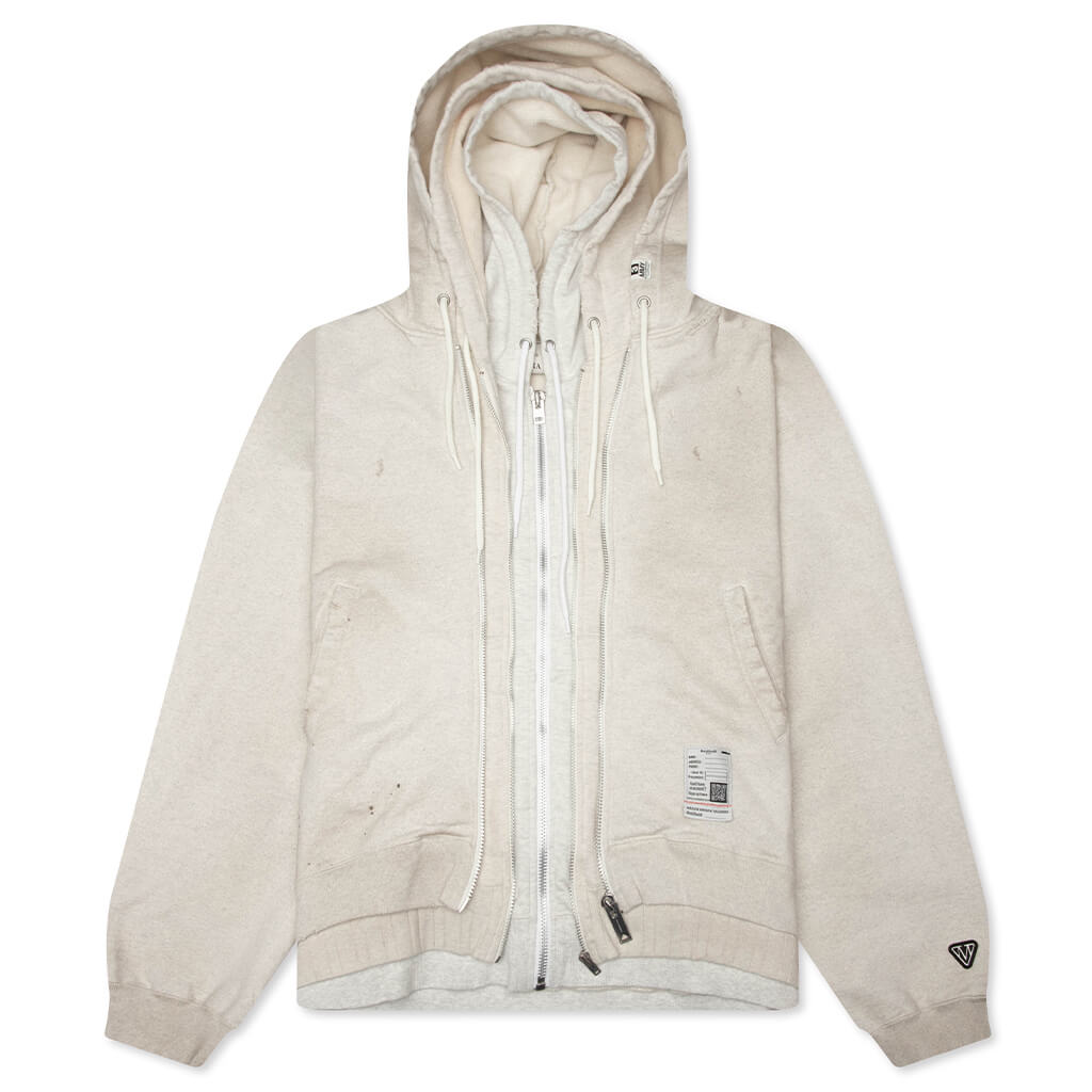 Triple Layered Parka - White