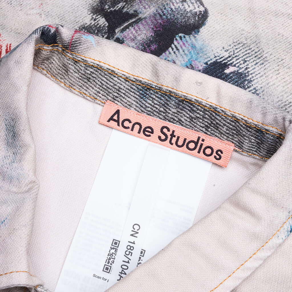 Trompe L'oeil Jacket - White/Multi