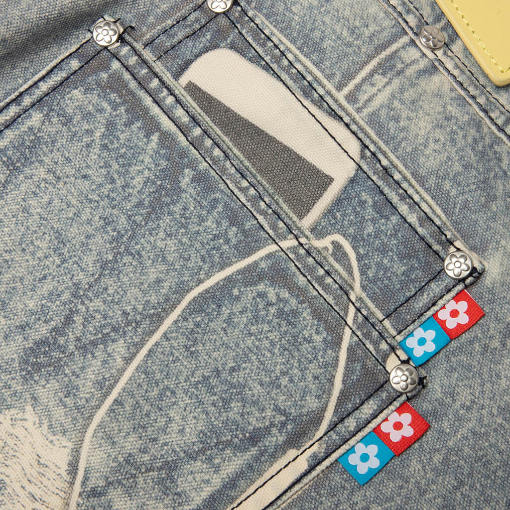 Trompe L'Oeil Pants - Multi