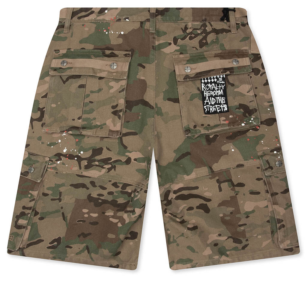 Trooper Cargo Short - Woodland