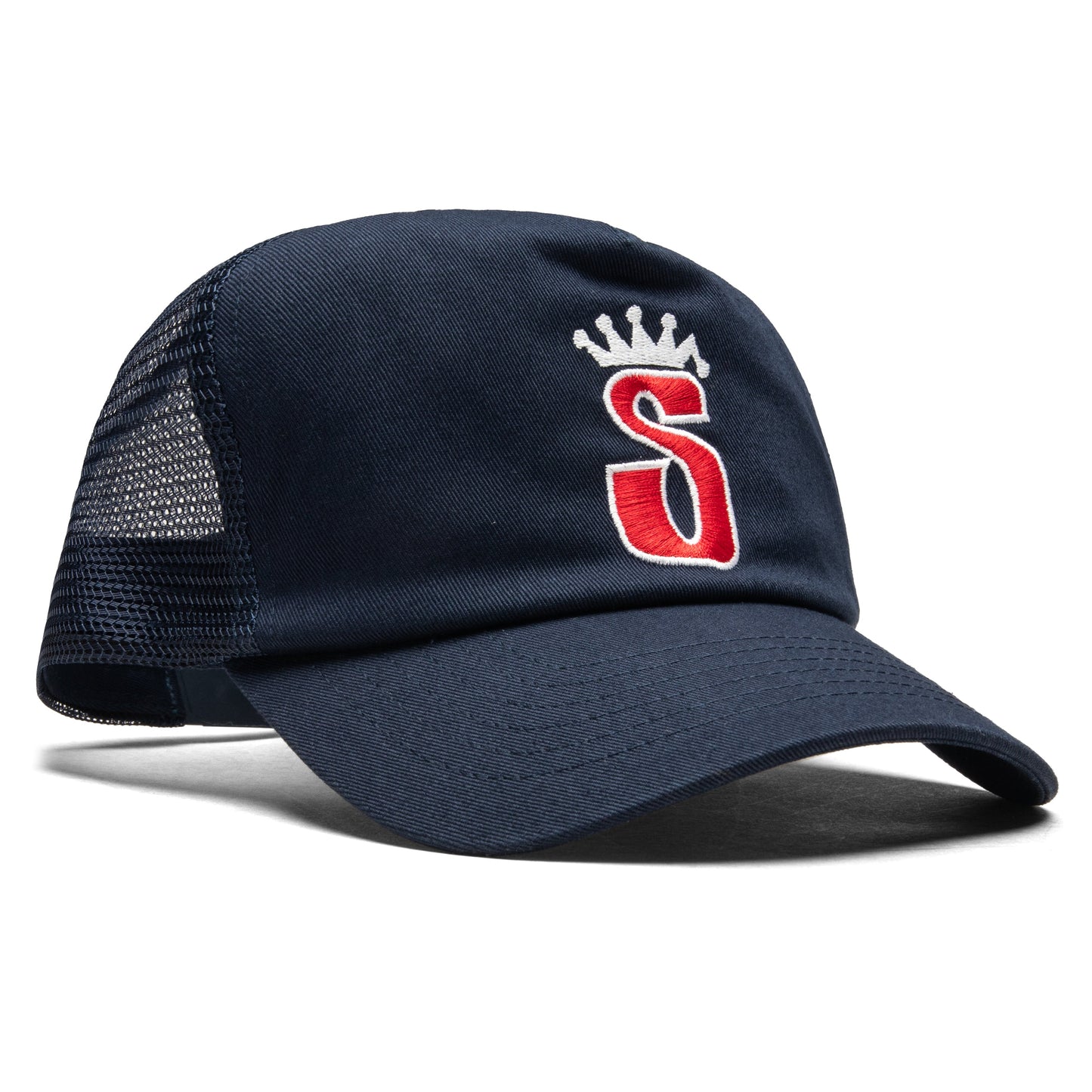 Trucker S Crown Cap - Navy