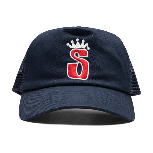 Trucker S Crown Cap - Navy