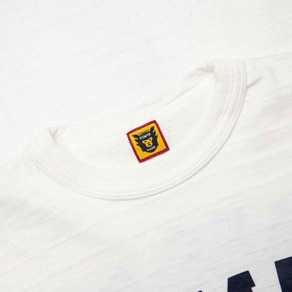 Graphic L/S T-Shirt #7 - White