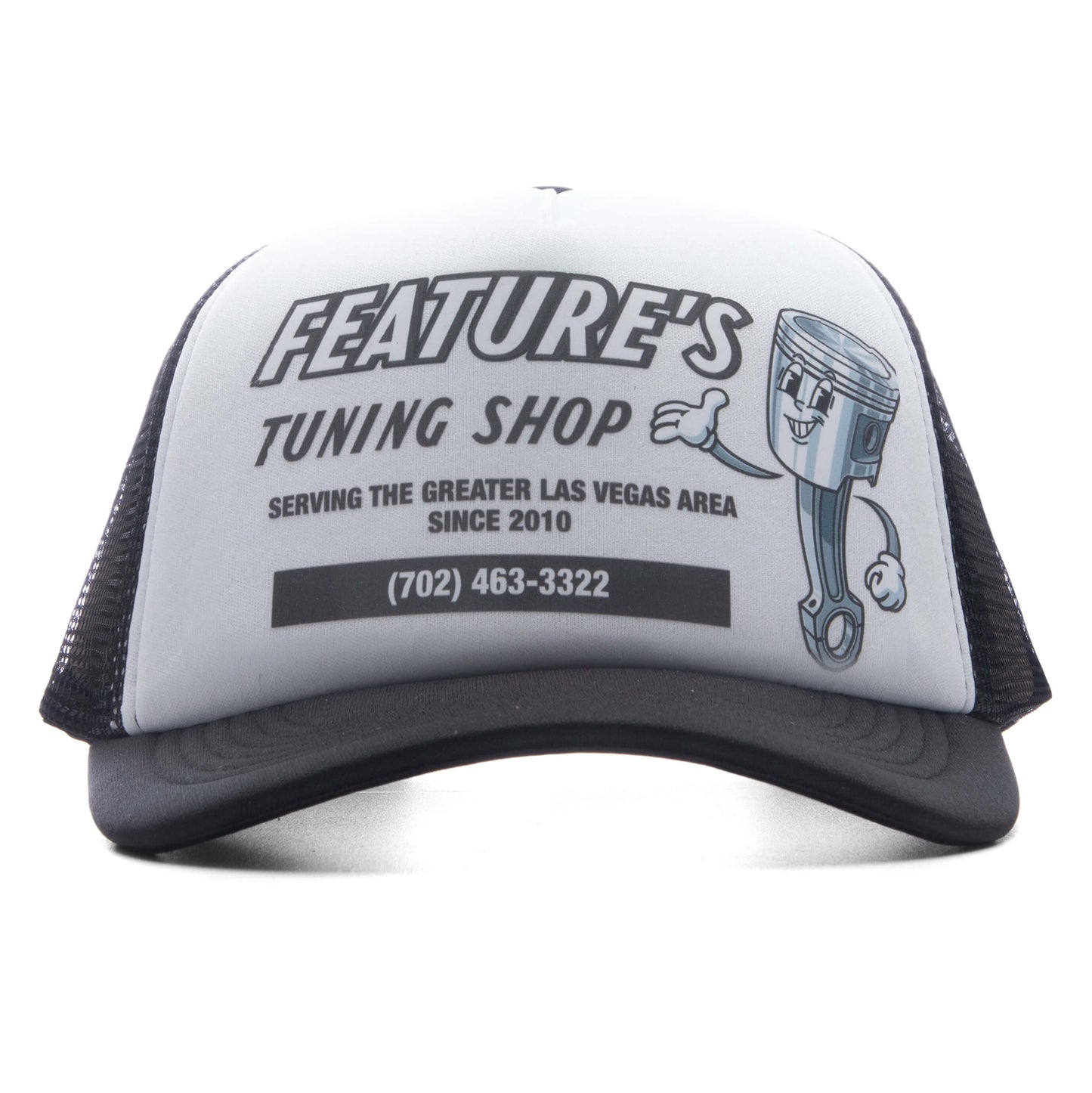 Tuning Shop Trucker - Black/White