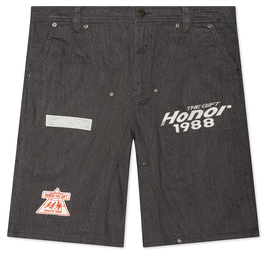 Twill Carpenter Short - Black