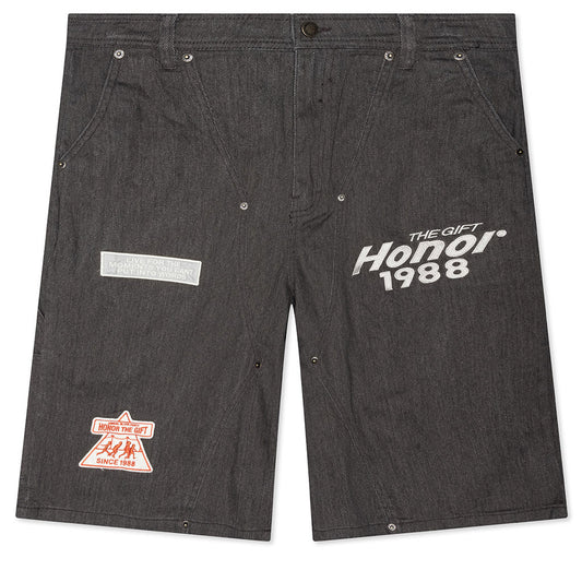 Twill Carpenter Short - Black