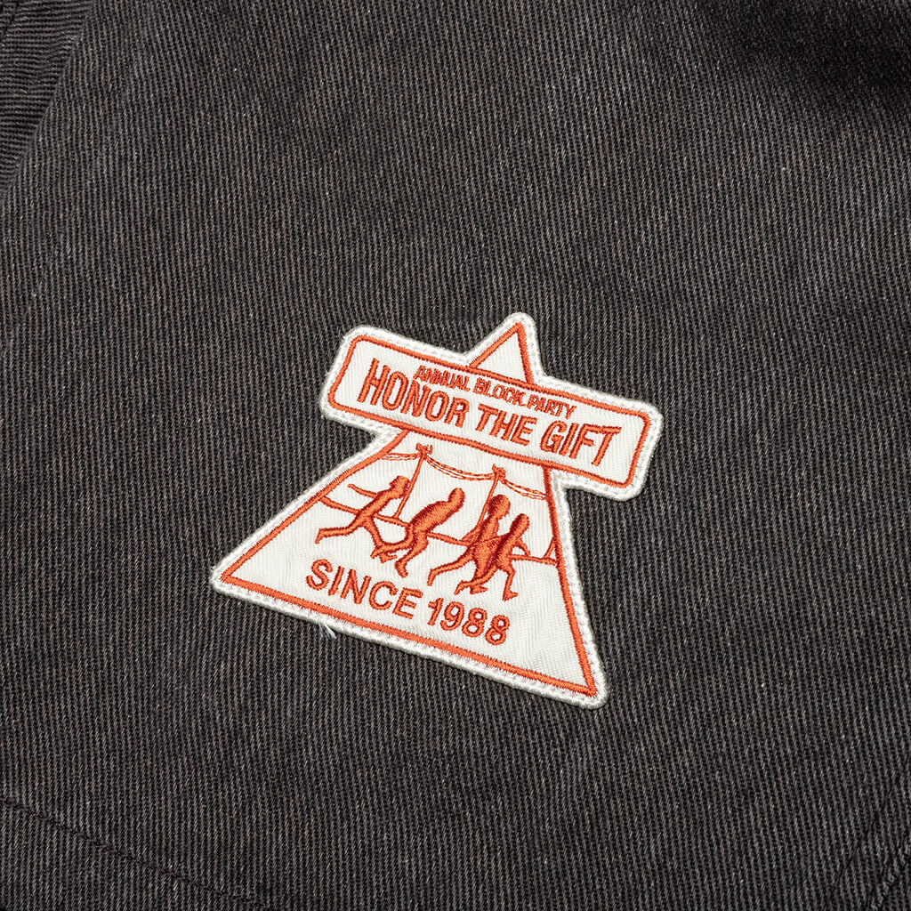 Twill Carpenter Short - Black