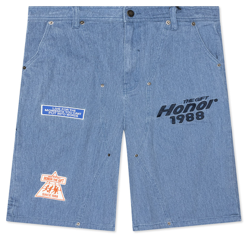 Twill Carpenter Short - Blue