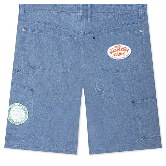 Twill Carpenter Short - Blue