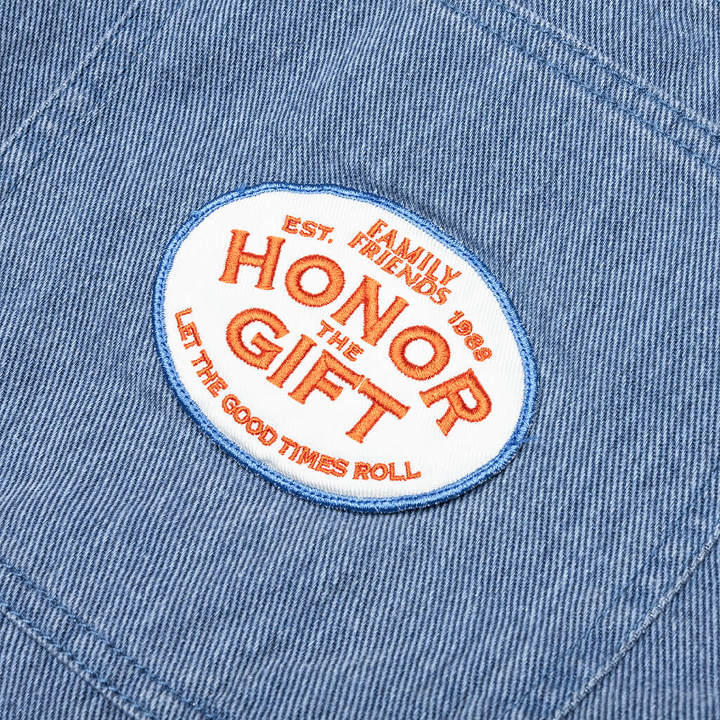 Twill Carpenter Short - Blue