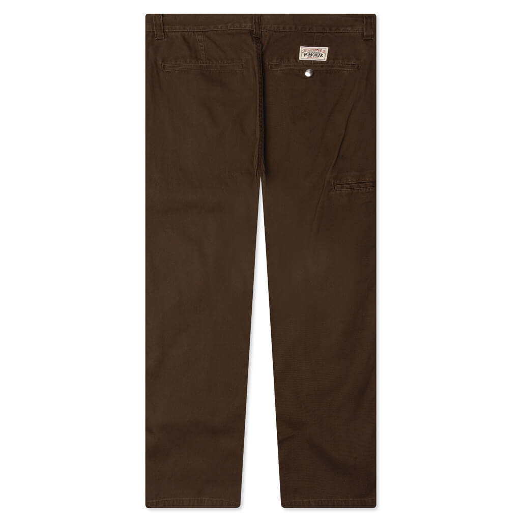 Twill Workgear Trouser - Brown