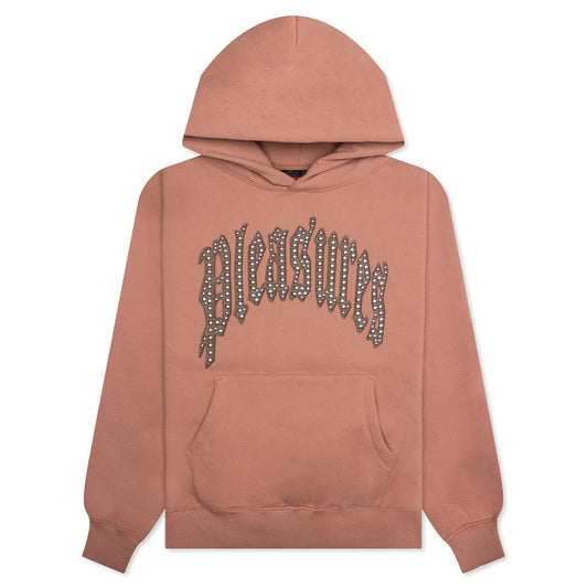 Twitch Studded Hoodie - Clay