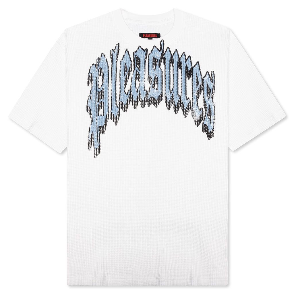 Twitch Waffle Shirt - White