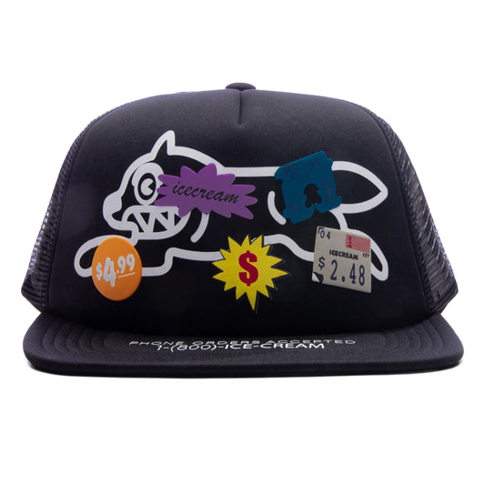 Two For Five Trucker Hat - Black