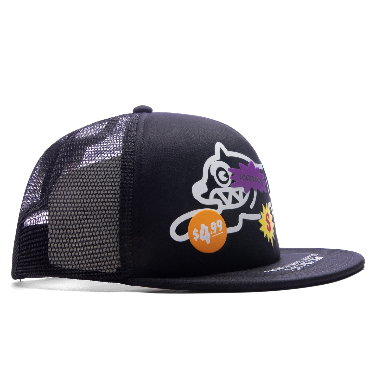 Two For Five Trucker Hat - Black