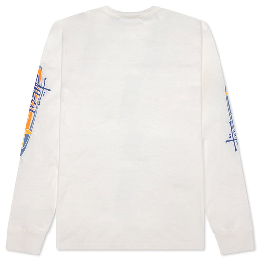 Two Star Pigment Dyed L/S Tee - Natural