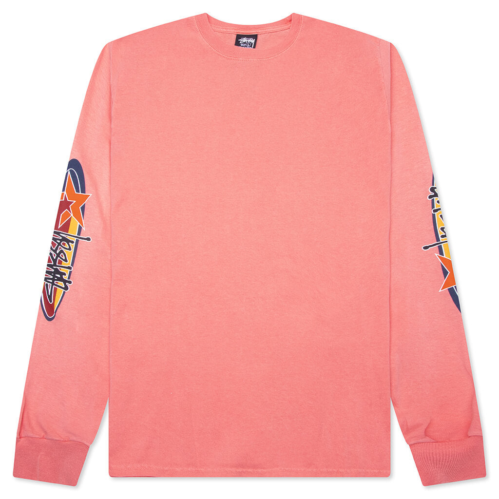 Two Star Pigment Dyed L/S Tee - Sherbert