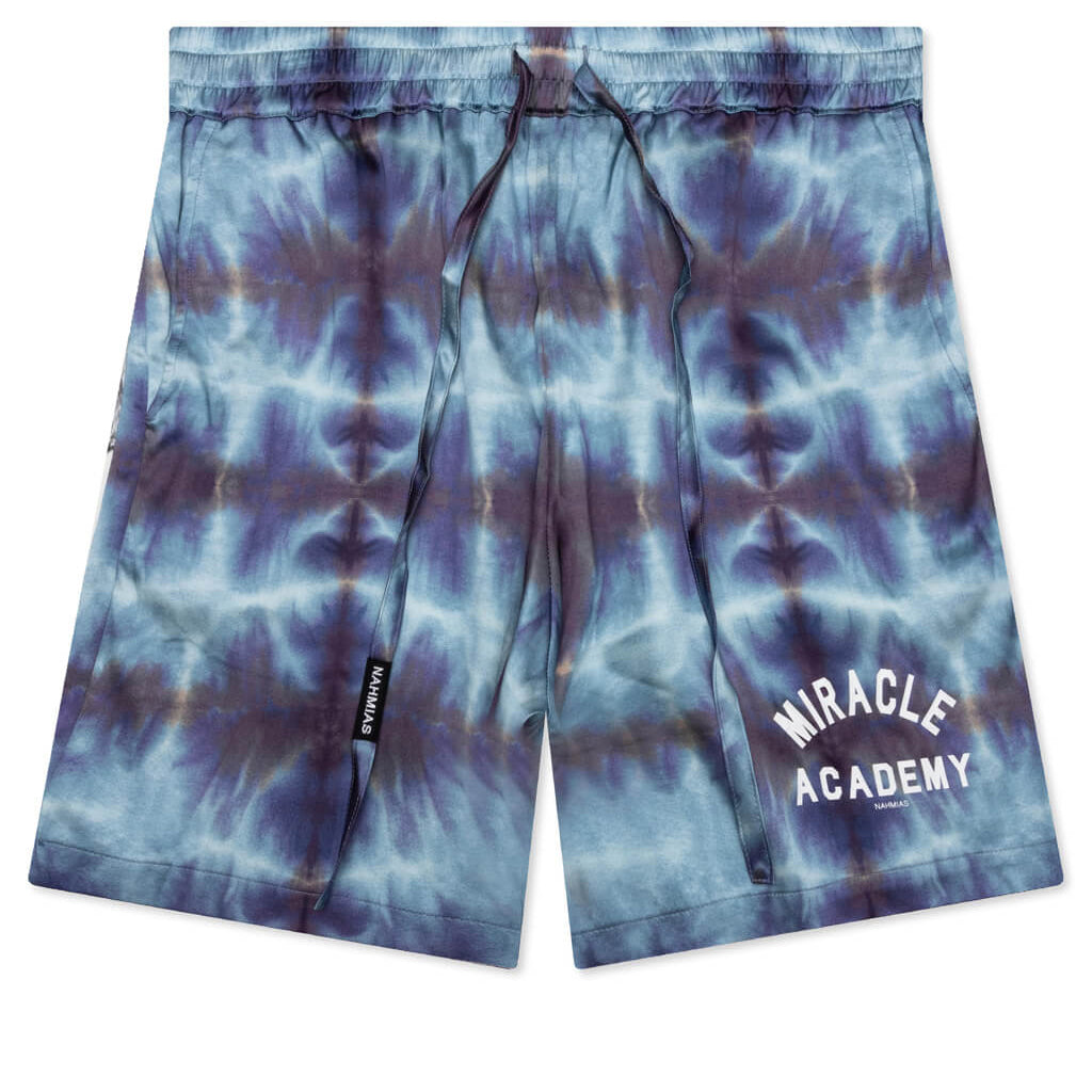 Tye Dye Silk Shorts - Tye Dye