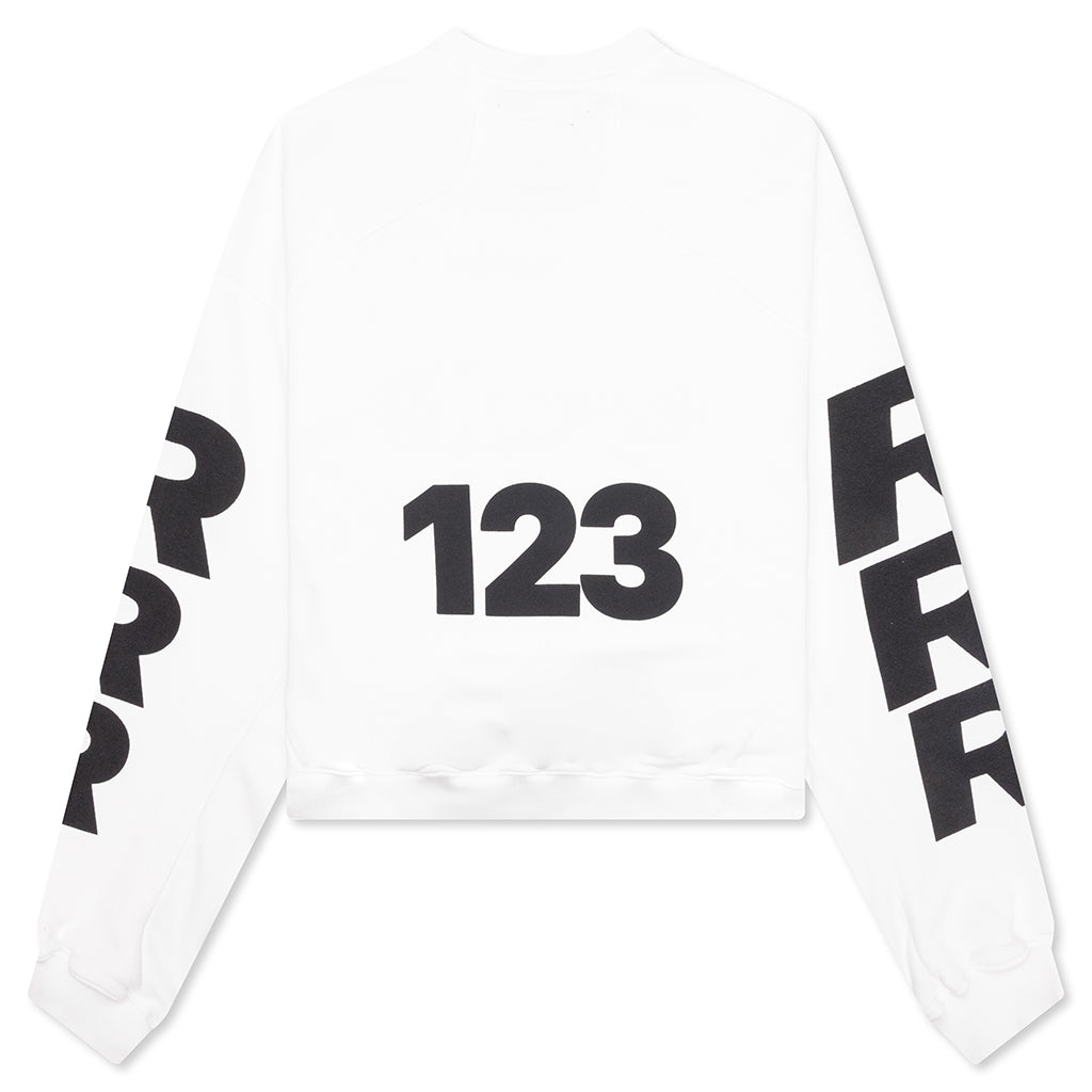 USO-123 CVA Crewneck - Max White