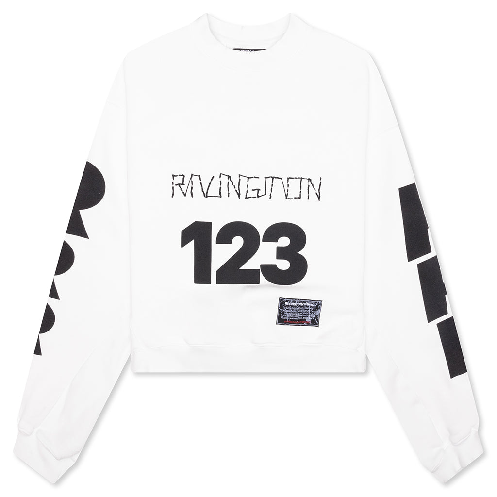 USO-123 CVA Crewneck - Max White