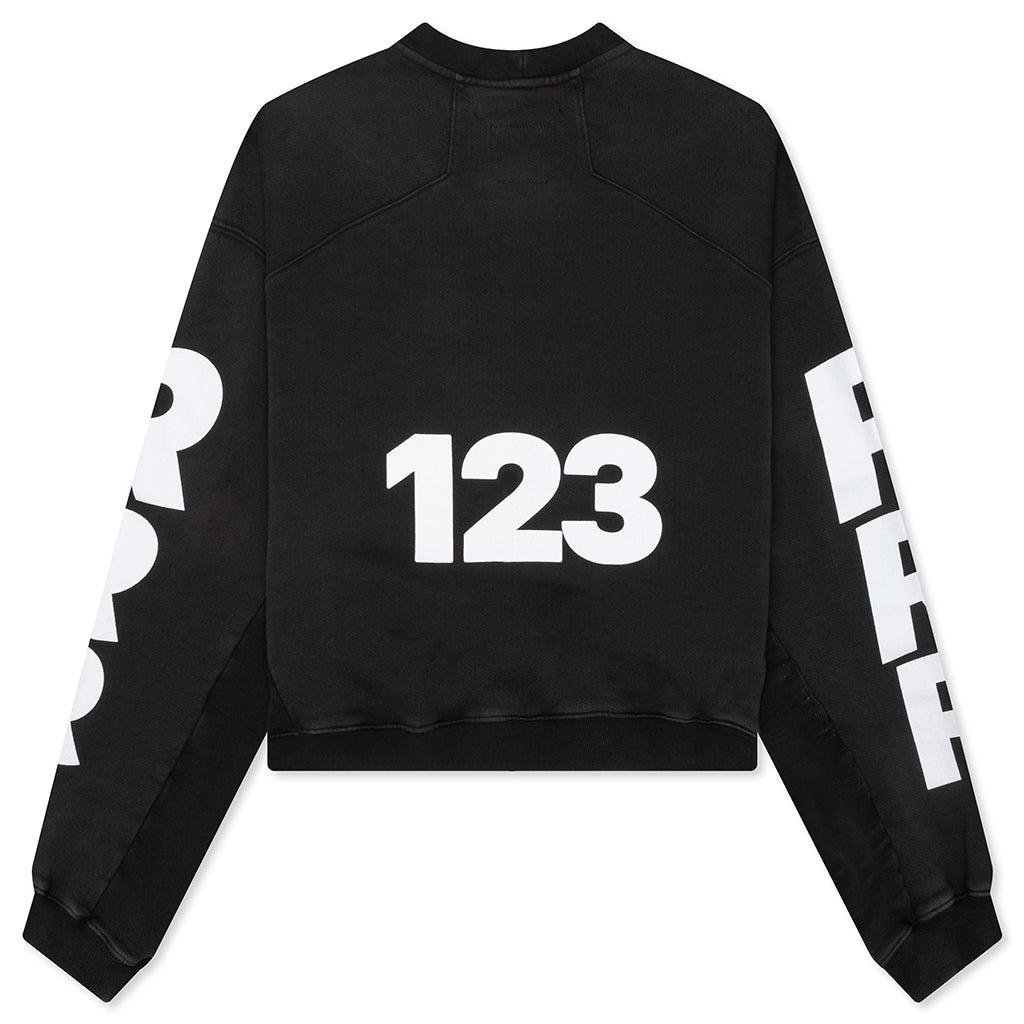 USO-123 CVA Crewneck - Mechanic Black