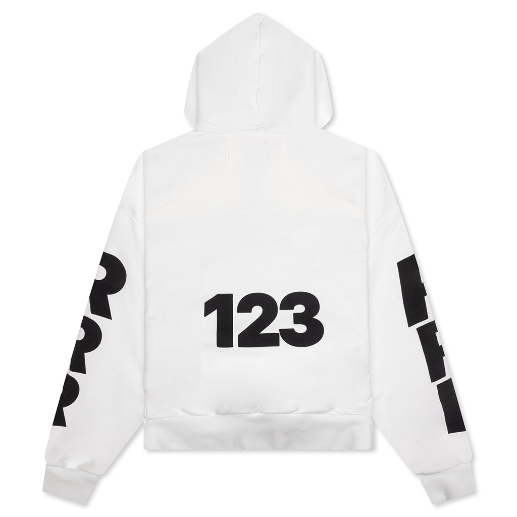 USO-123 CVA Zip Hoodie - Max White