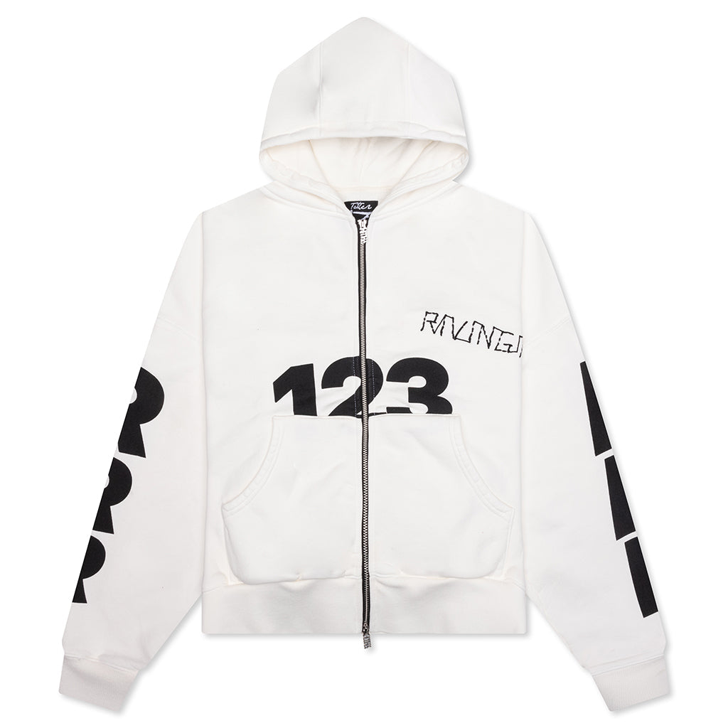 USO-123 CVA Zip Hoodie - Max White