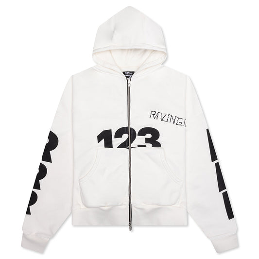 USO-123 CVA Zip Hoodie - Max White