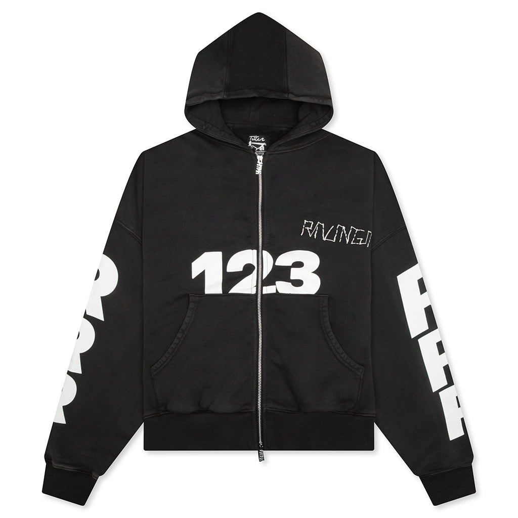 USO-123 CVA Zip Hoodie - Mechanic Black