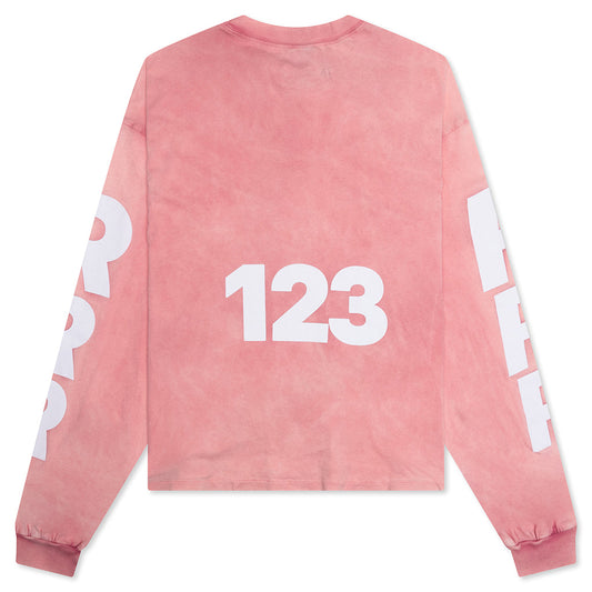 USO 123 Garden L/S Tee - Pink