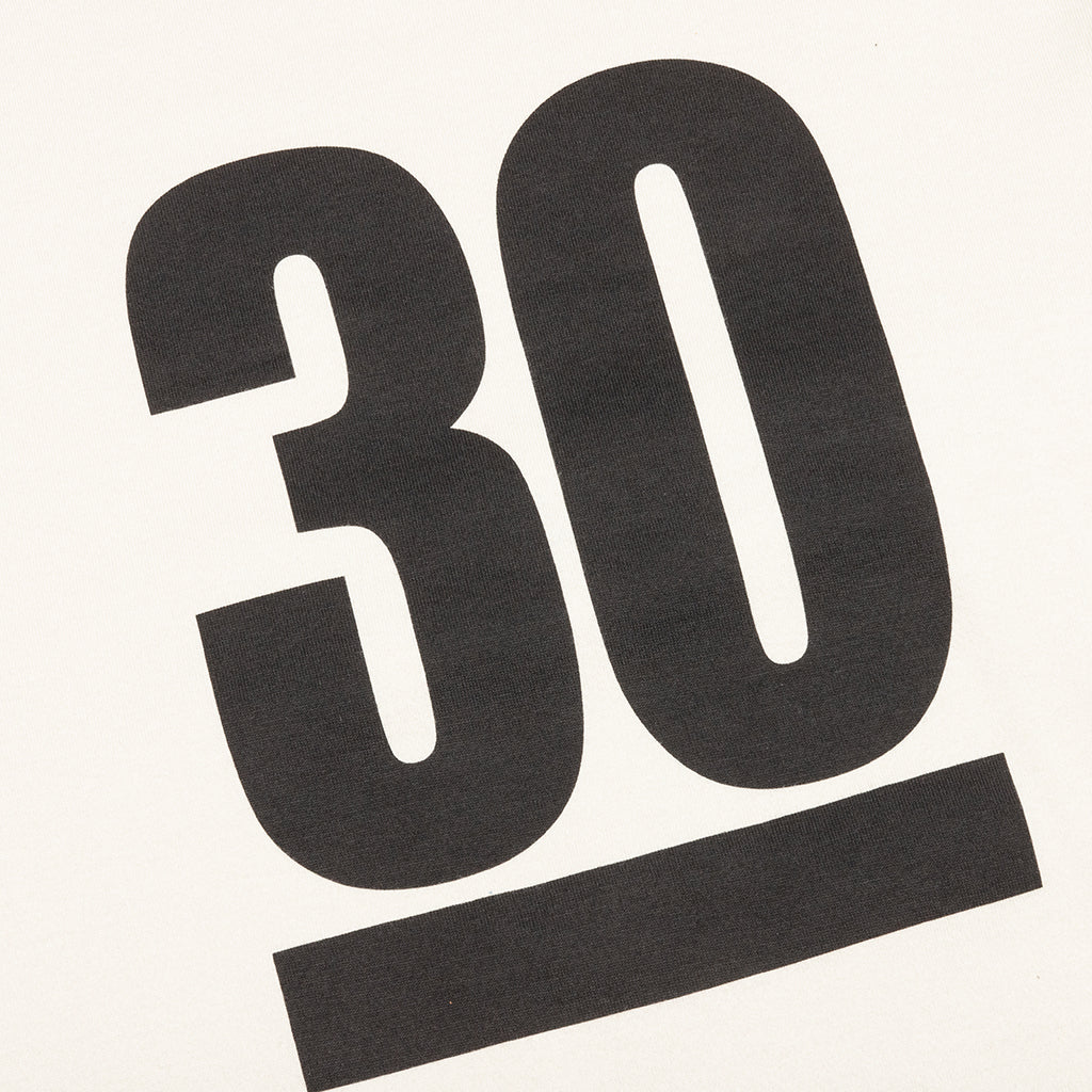 30th Anniversary S/S T-Shirt - Light Beige