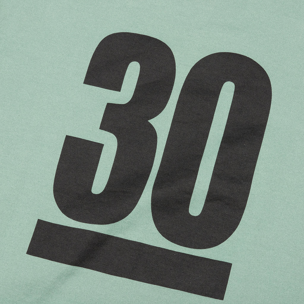 30th Anniversary S/S T-Shirt - Moss Green