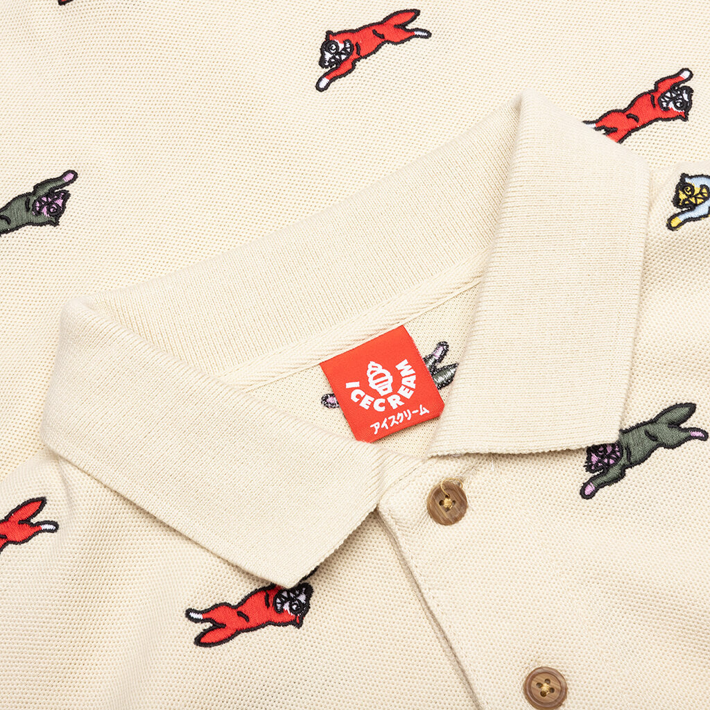 Universe S/S Polo - Fog