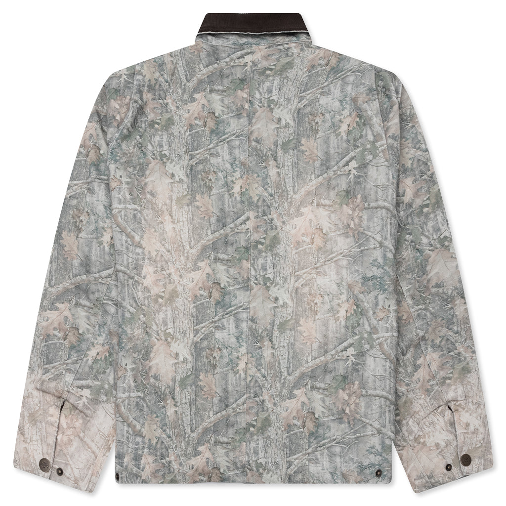 Utility Canvas Work Jacket - Camouflage