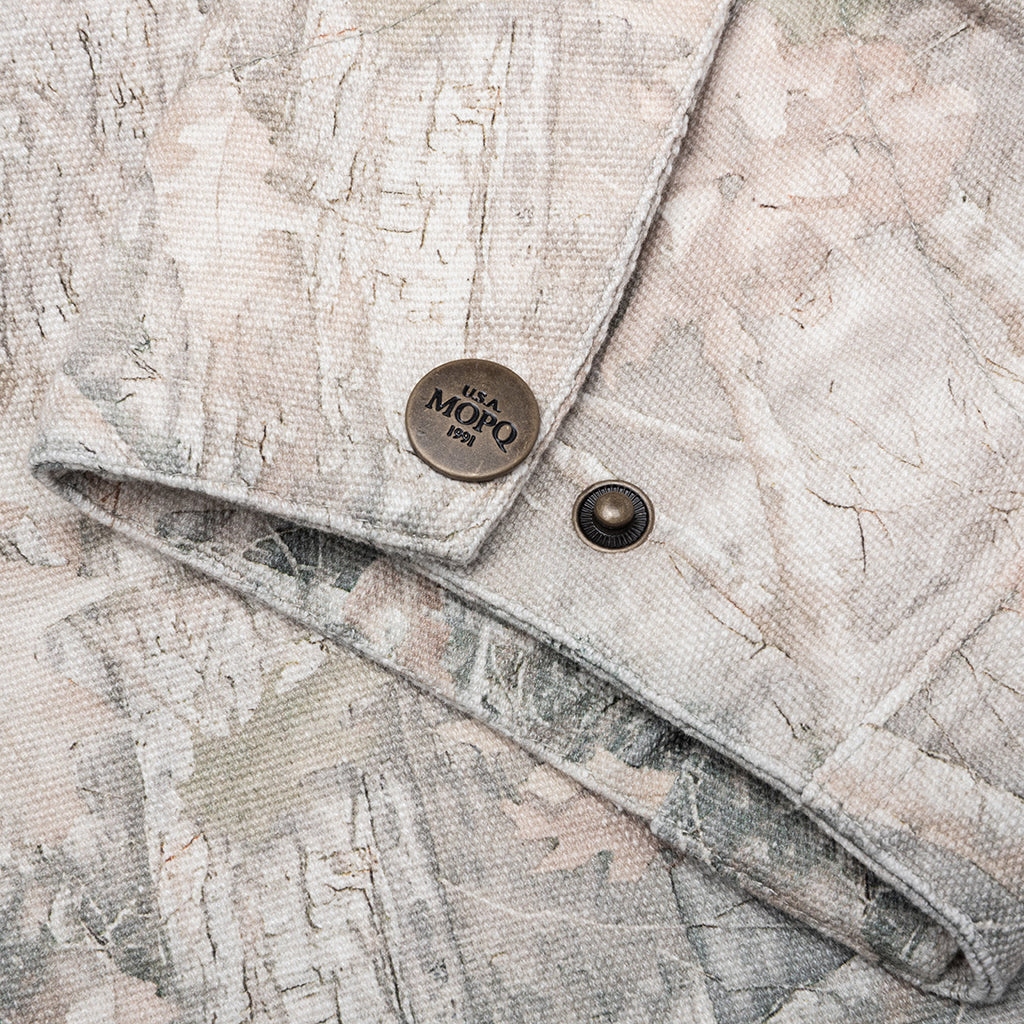 Utility Canvas Work Jacket - Camouflage